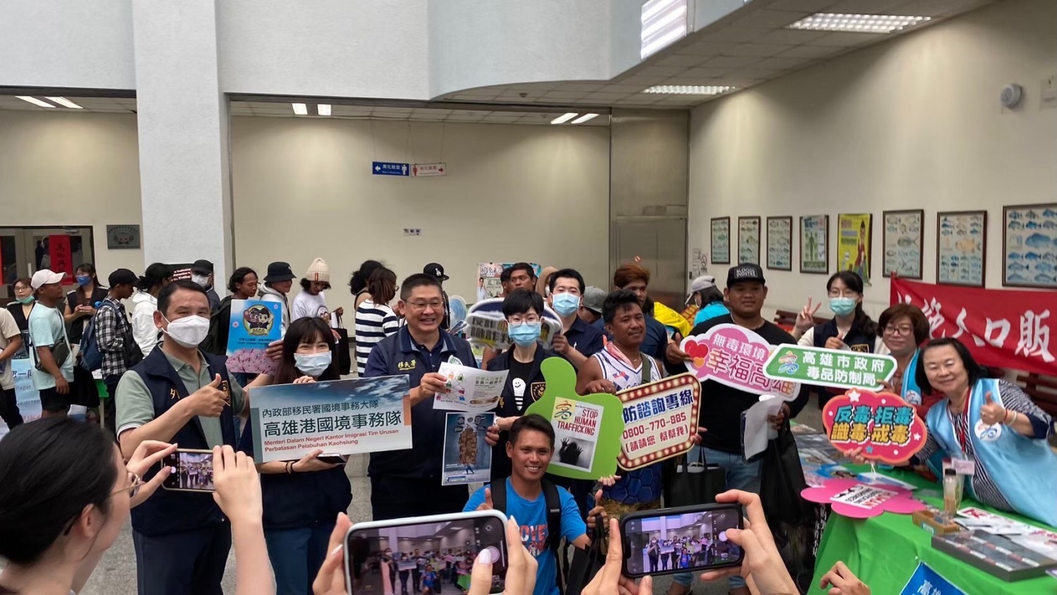 海洋局舉辦漁港中秋節烤肉晚會 關懷外籍船員 共渡傳統佳節