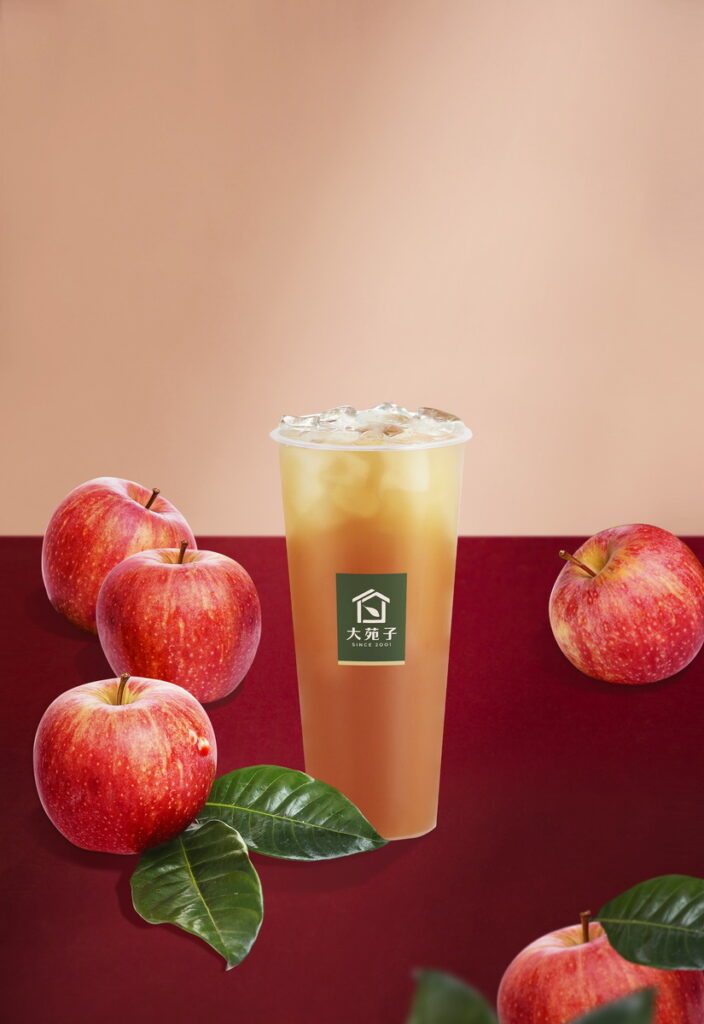 青森蘋果冰茶情境