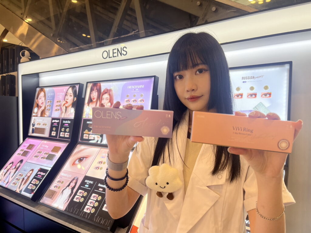 OLENS為韓國第一隱形眼鏡品牌
