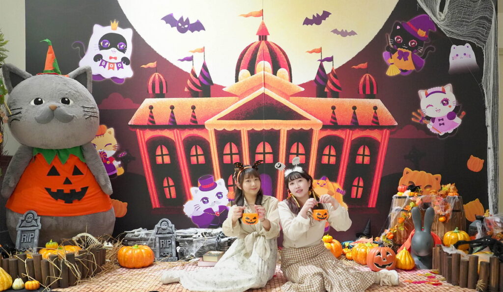 期間限定萬聖版佐美喵等著大家一起「妝」神弄鬼,城堡內也布置了多個打卡點,享受萬聖節氣氛千萬別錯過