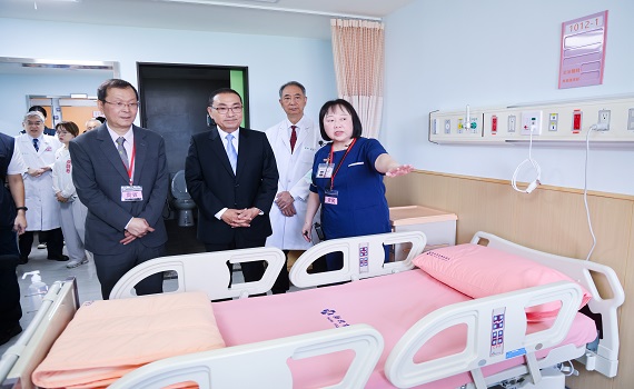 新北聯醫負壓隔離病房整建揭牌啓用　提供35床負壓隔離病床