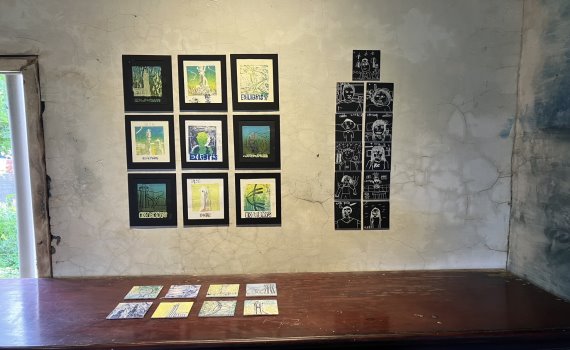 藝術與文化交融　王功有機書店藝術駐展「洋洋大觀」