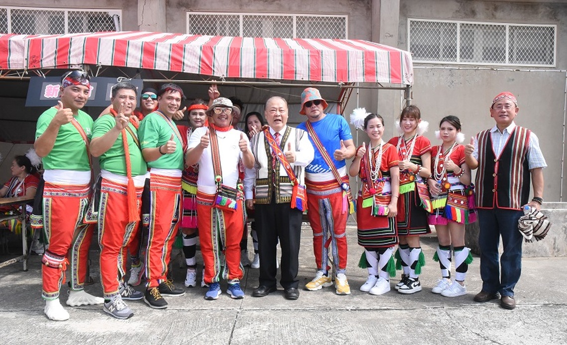澎湖縣原住民族聯合豐年祭 陳光復肯定促進族群融合