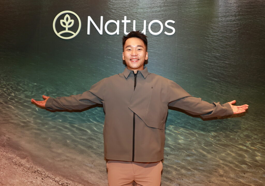Natuos讓奧運金牌李洋成為質感型男