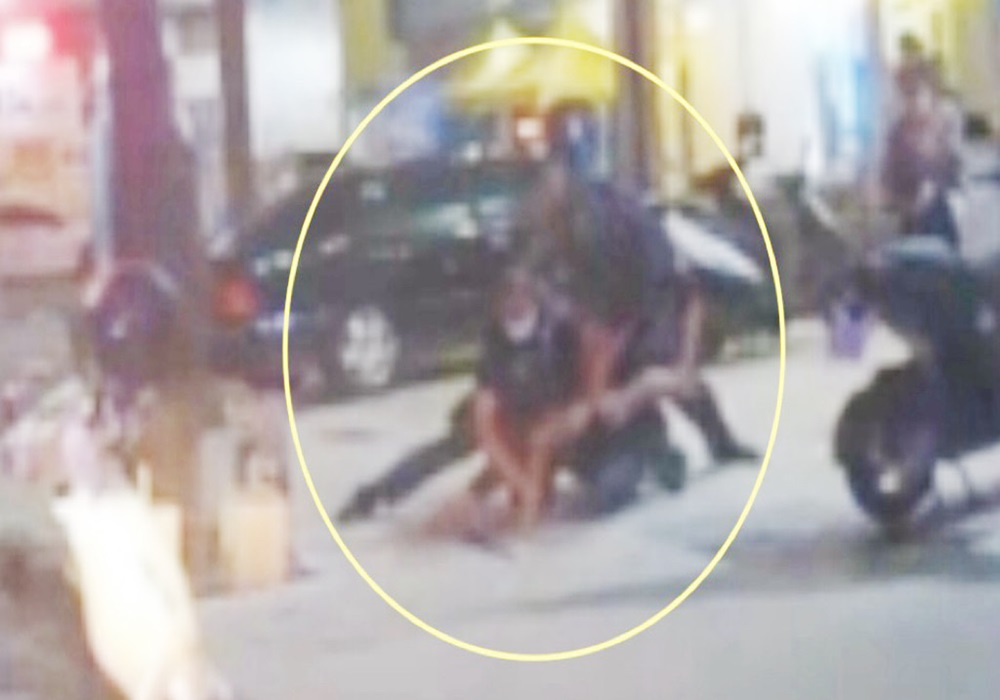 通緝犯拒檢跑給警察追 岡山警百米加速優勢制伏 215 248240928a02