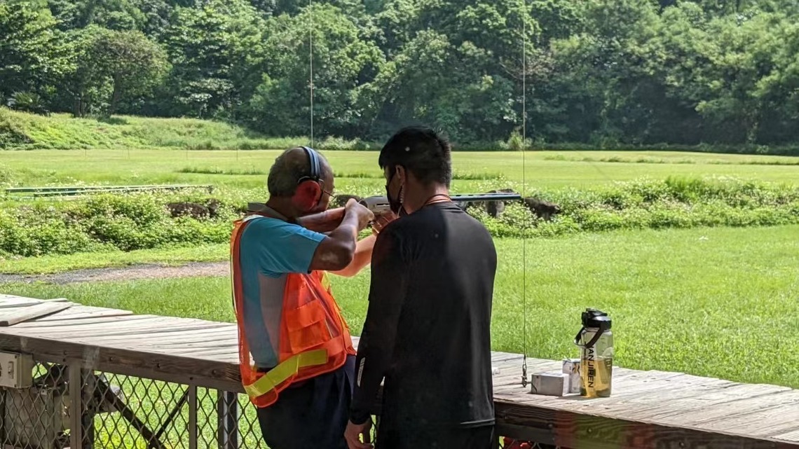農業部林業及自然保育署舉辦移除專隊成員槍枝射擊訓練課程