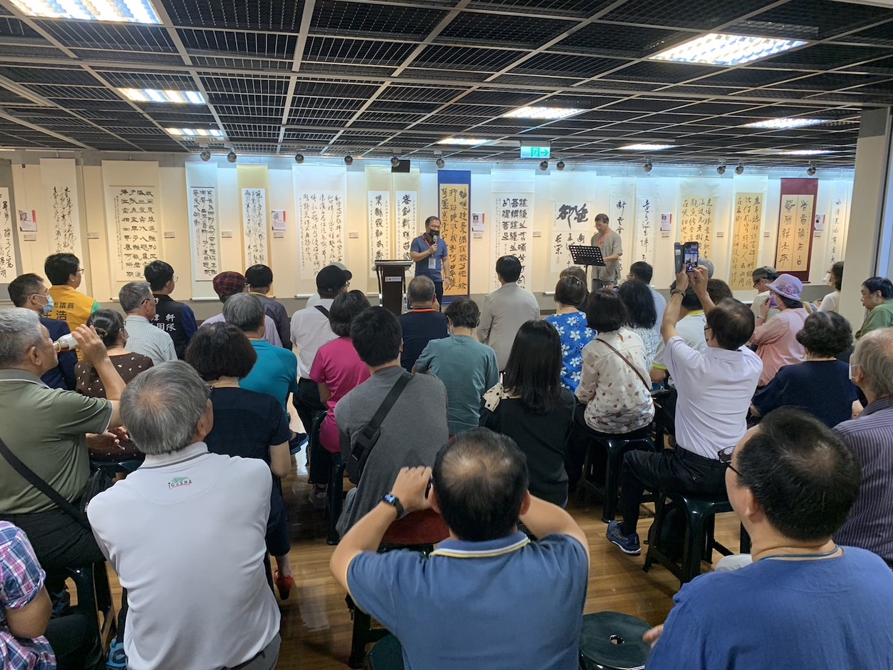 ▲蔡典成會長主持開幕式。（圖/記者陳惲朋攝）