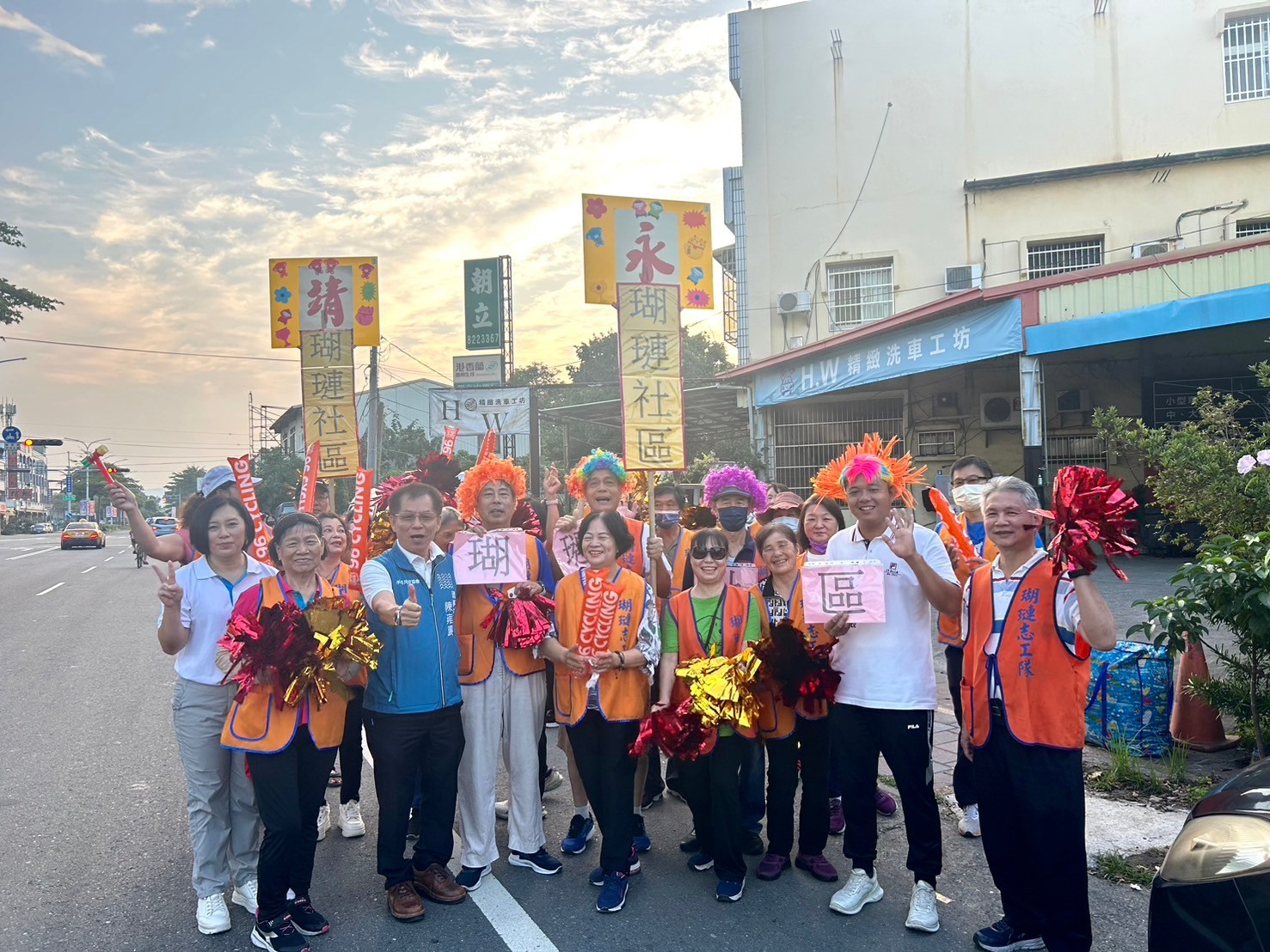 ▲國際運動盛事「96自由車聯賽—彰化站」以成美文化園為起點，，引來自國內外的超過1200位車友參加，挑戰89公里的田園風光。（頂新和德文教基金會提供）