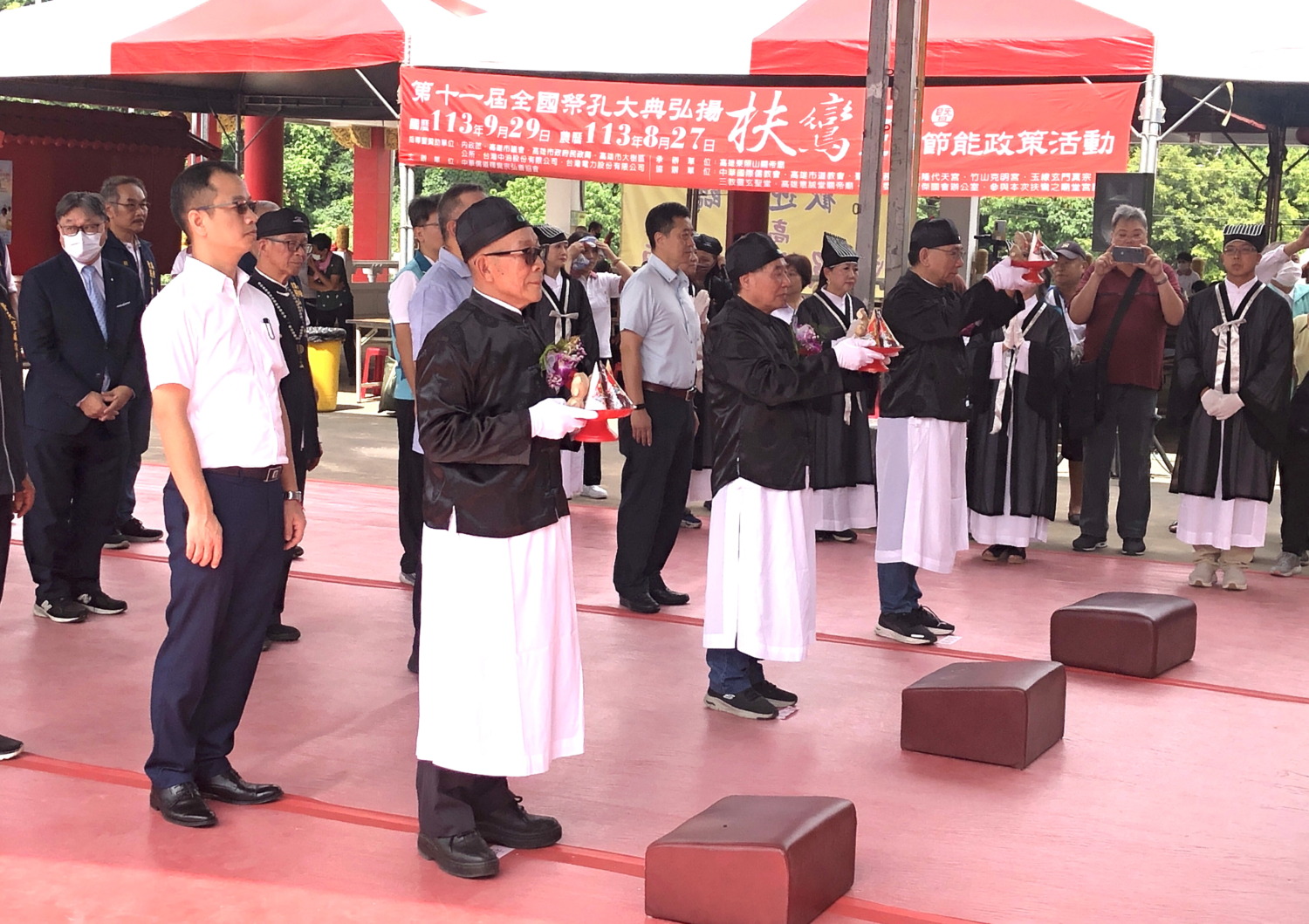 首起結合道教扶鸞與祭孔雙盛典 東照山遵循古制 儀軌莊嚴