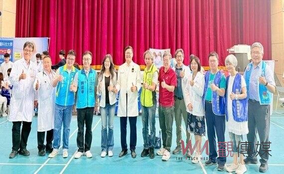 共推社會關懷 中臺科大攜手新社高中辦義診活動助民眾健康