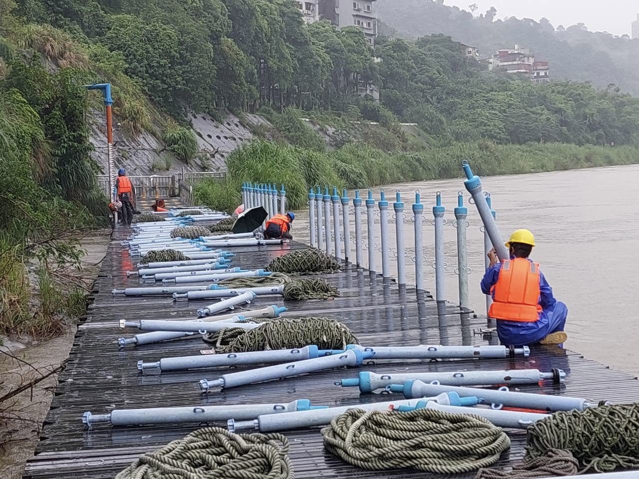 因應山陀兒來襲　新北高灘地停車場10月1日上午9時起只出不進　請民眾提前移動車輛