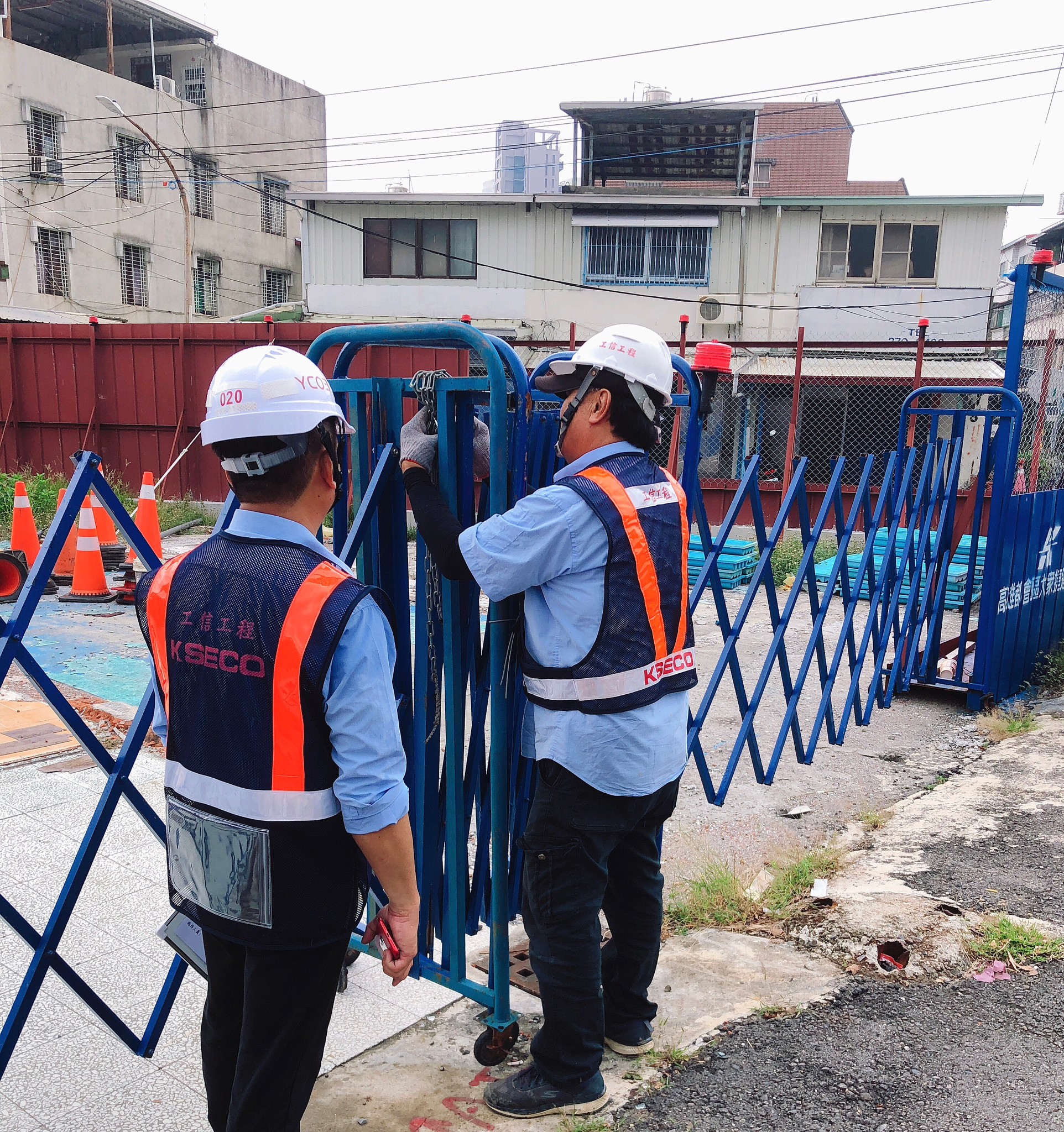 防山陀兒颱風,高雄捷運啟動防颱整備確保工區安全 防山陀兒颱風,高雄捷運啟動防颱整備確保工區安全