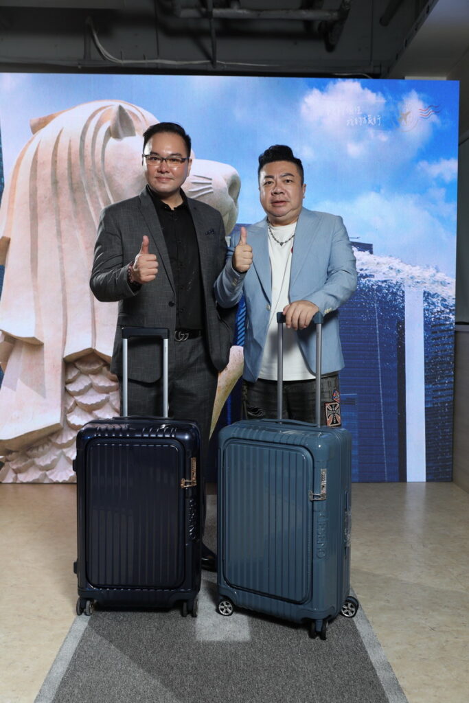 DESENO笛森諾旅遊精品郭瑞麟執行長、董至成推薦。