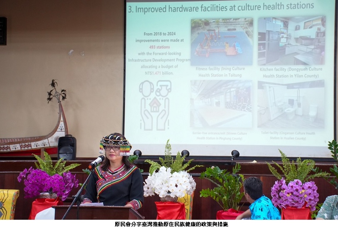 臺灣原住民女性人才參與帛琉第31屆全國女性會議 共同推動健康議題