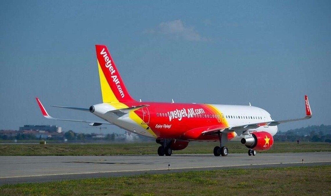 越捷航空台南至胡志明市航線12月復航