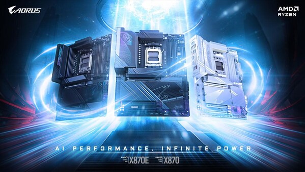 GIGABYTE Unveils X870E/X870 Motherboards Specifically Designed for AMD Ryzen™ 9000 Processors with Infinite AI Power GIGABYTE Unveils X870E/X870 Motherboards Specifically Designed for AMD Ryzen™ 9000 Processors with Infinite AI Power