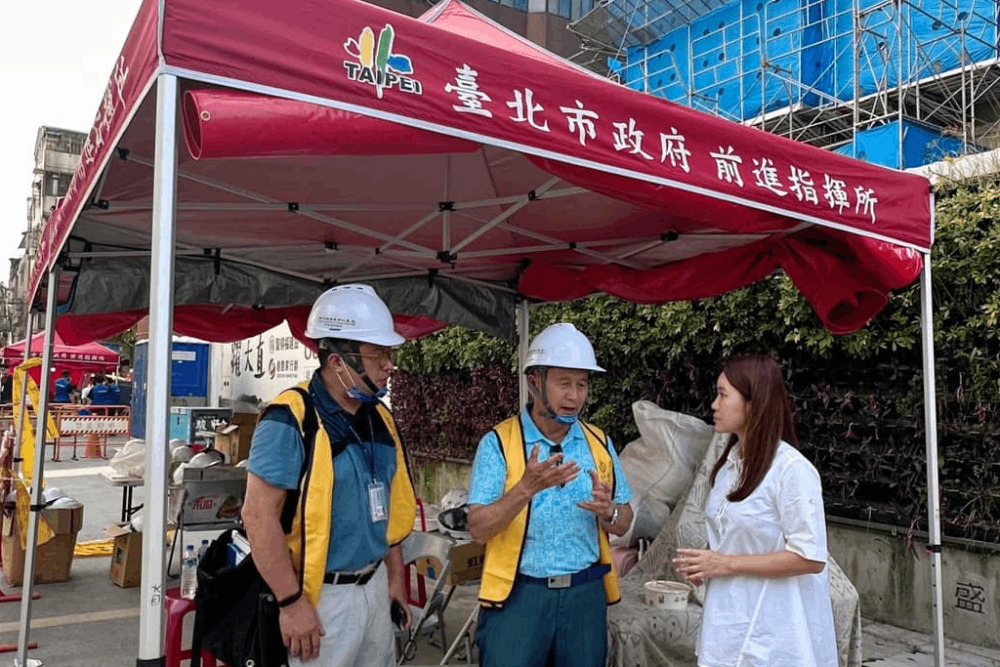 合江街建案塔吊逼鄰屋引恐慌 陳怡君要求建管處關注安全 280 照片來源:中山大同陳怡君臉書粉專