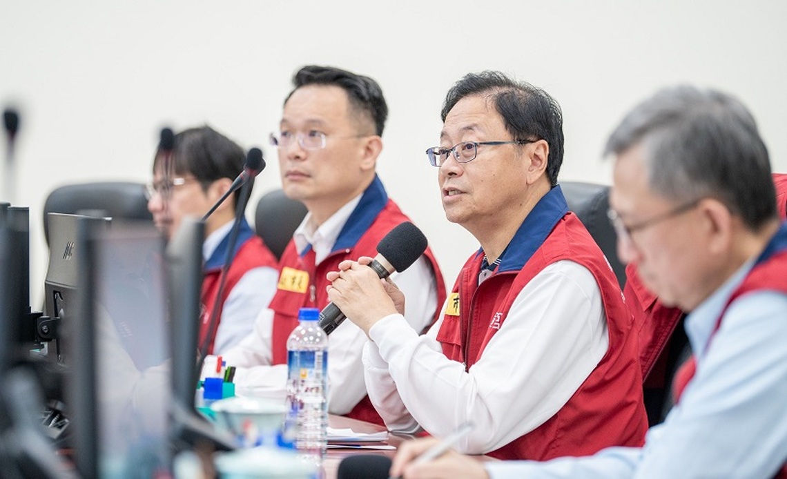 桃市「山陀兒颱風」災害應變首次會議 張善政責成各局處做好準備、提醒市民注意安全