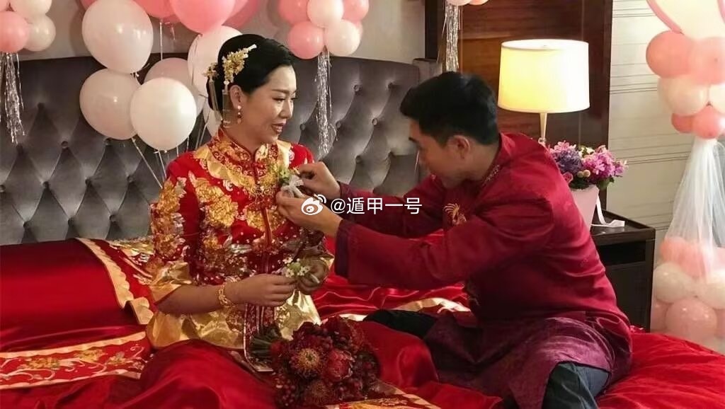 大陸十一國慶假期,也是舉辦婚禮的旺季。圖/取自遁甲一號微博