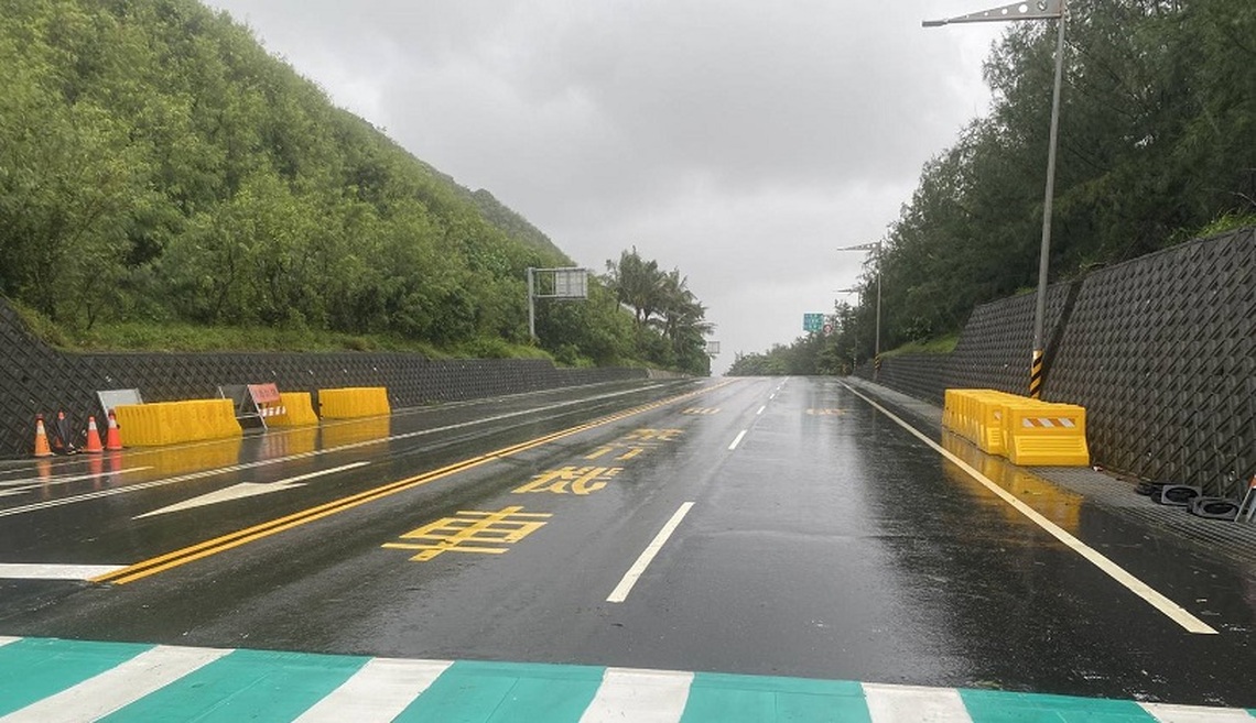 南迴公路台9線新香蘭~大武路段  今日上午8時起開放通行