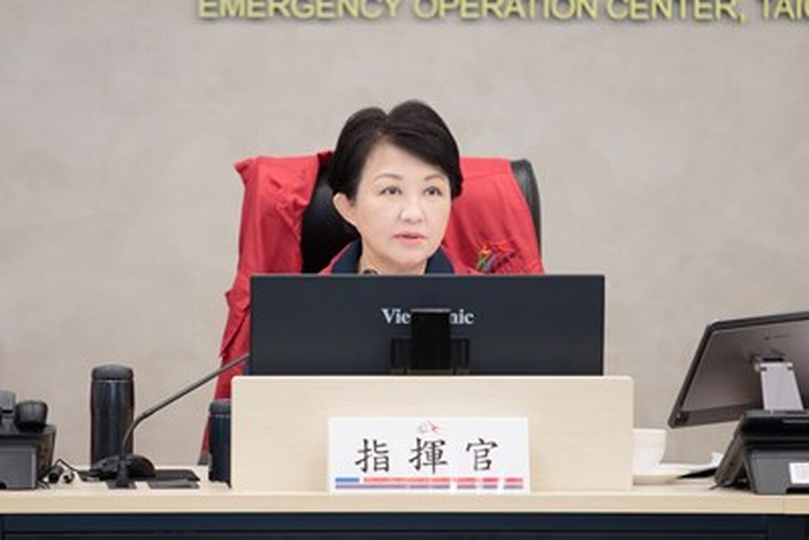 山陀兒颱風即將登陸 中市府持續全面戒備 盧秀燕市長籲：安全至上、避免外出