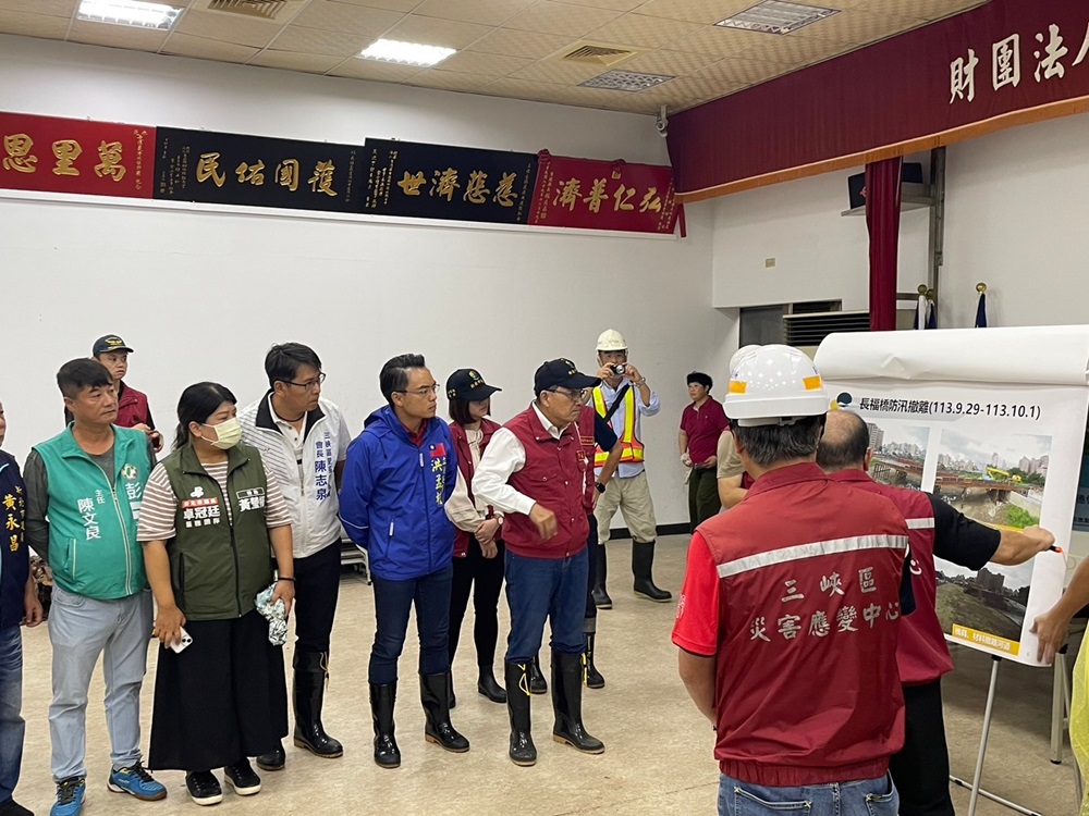 新北瑞芳降雨全國之冠 市府發布2865則防颱資訊 229 cnews204241003a01