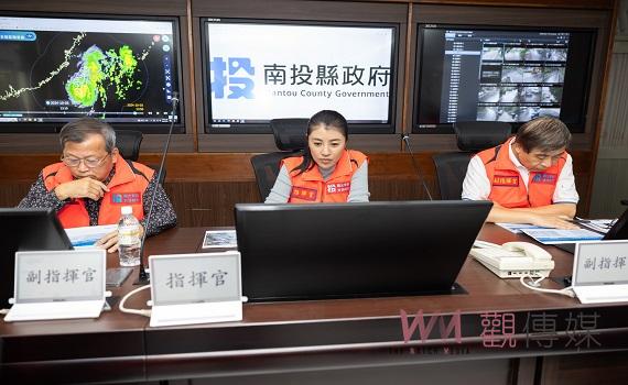 山陀兒颱風來襲 許淑華提醒縣民注意安全