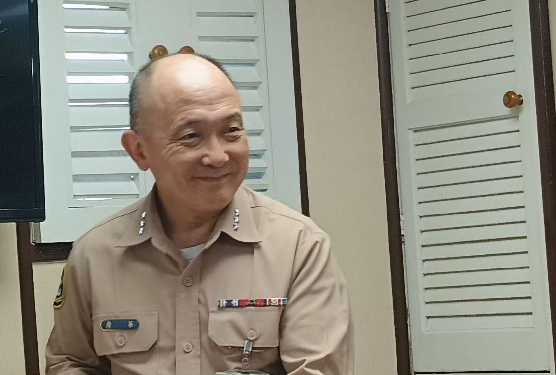海軍司令唐華表示,中共可隨時封鎖台灣。資料照片