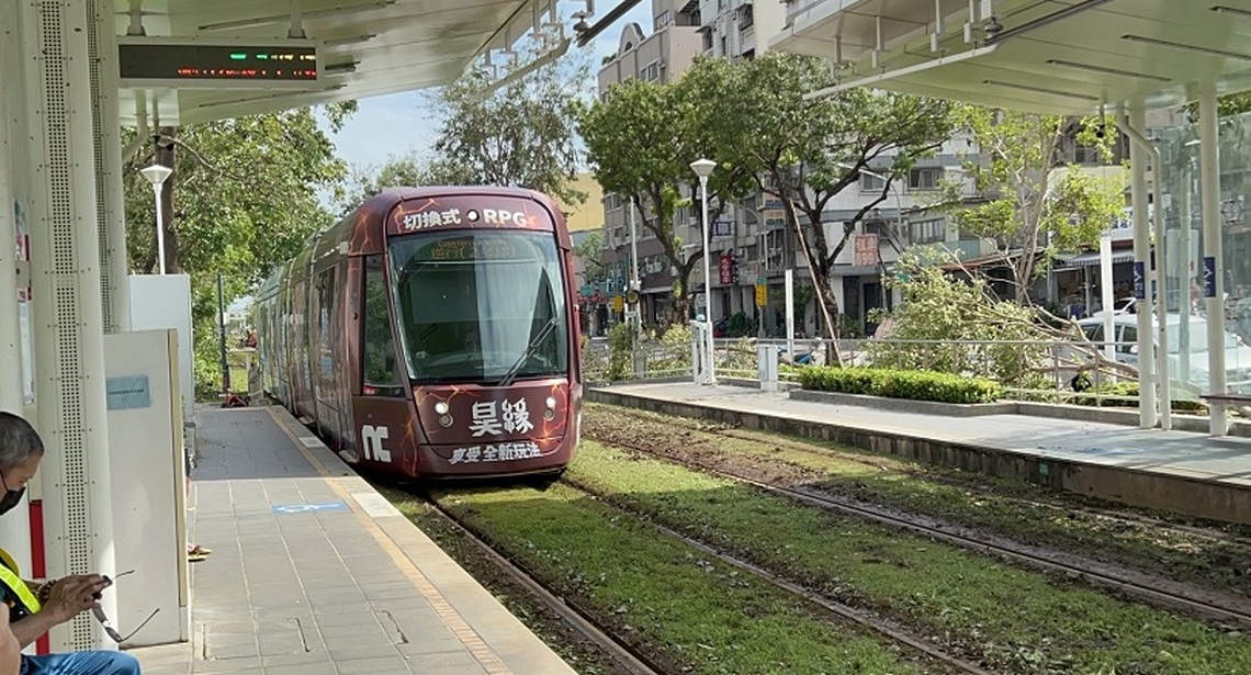 高雄輕軌恢復營運 歡迎市民朋友多加利用