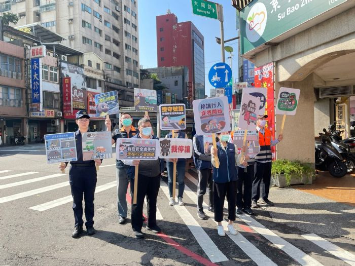 桃警強化執法維護道安,防制行人事故見成效。<br /><br /> <br /><br />
