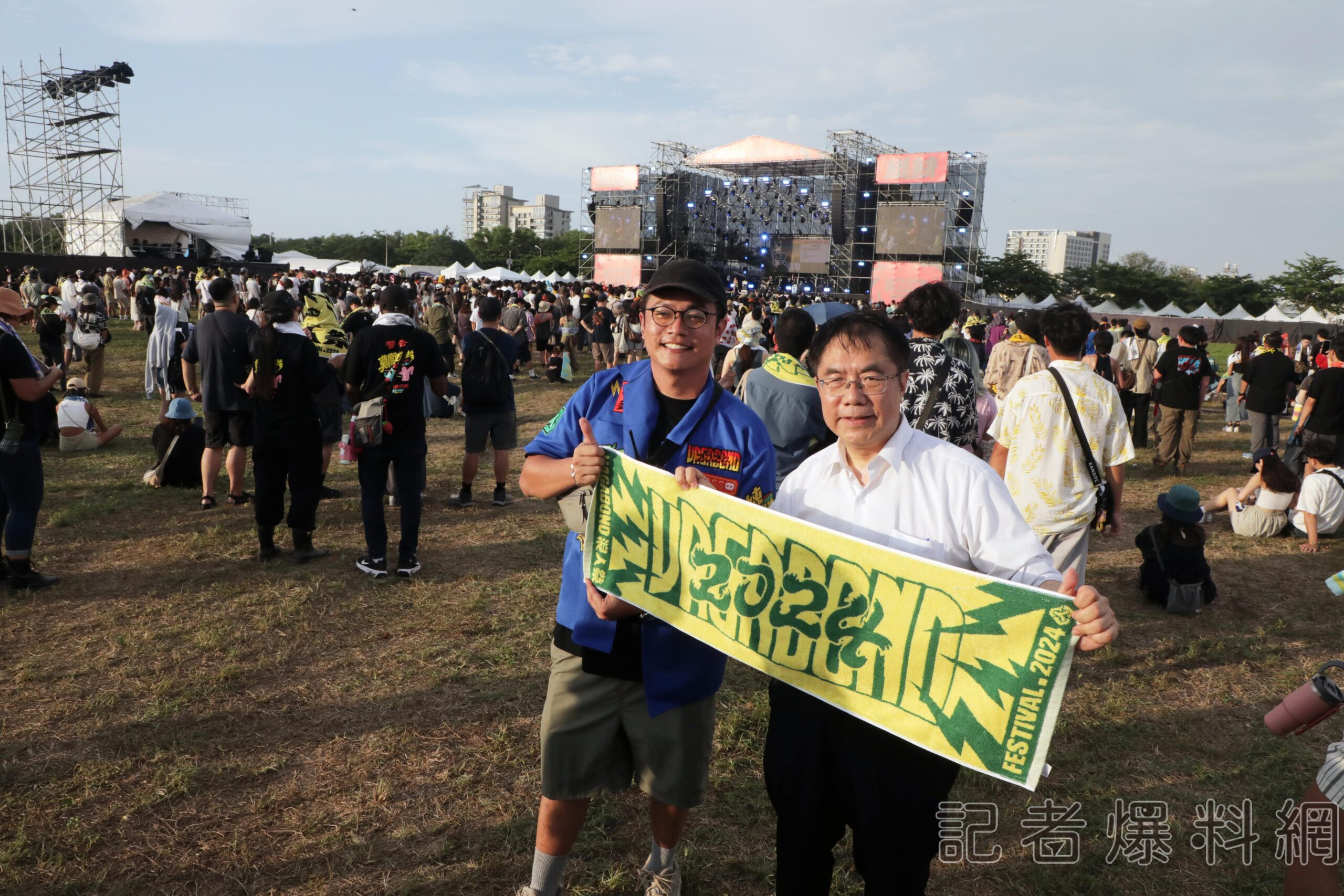 ▲2024浪人祭,台南市長黃偉哲一同赴現場熱血參與(圖/記者王俊勝 翻攝)