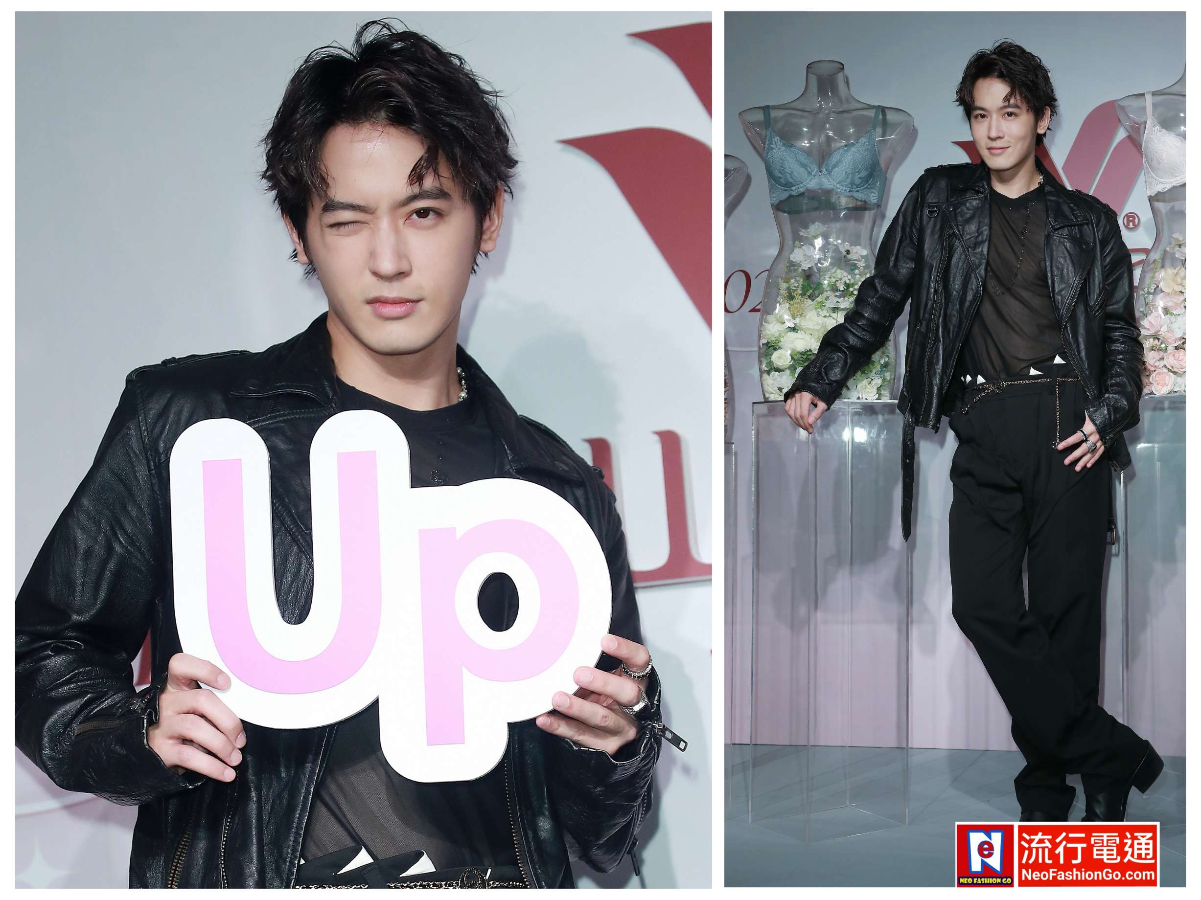 華歌爾週年慶「UP UP記形內衣」美形上市 小樂（吳思賢）：「我真的有買過女性內衣，但是是送給我媽咪跟我姐姐啦！」