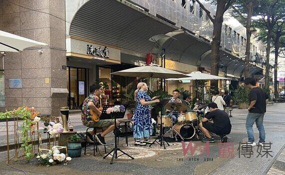 爵士饗宴飄揚歐式商圈 台中精明一街商圈推「爵對植感系列活動」