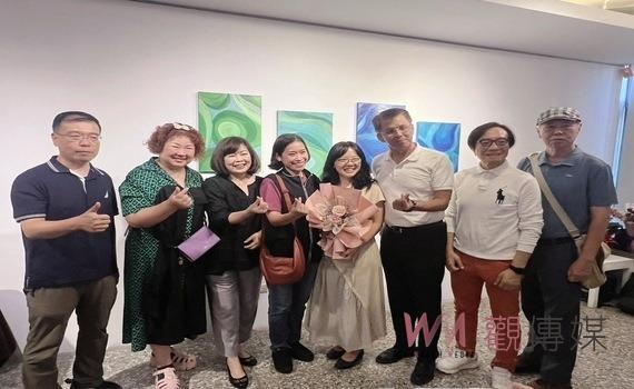 回顧疫情療癒之路　視障博士《風景重生》光之藝廊新展開幕