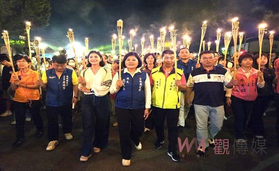 西螺大橋藝陣文化祭視覺震撼 首日七崁武術暨藝陣輪番上場