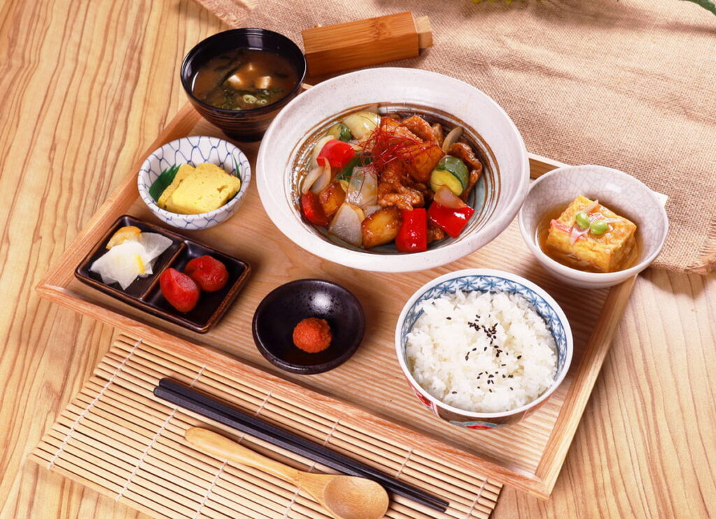 日本橋浜町食事処_桑燒雞腿肉御膳