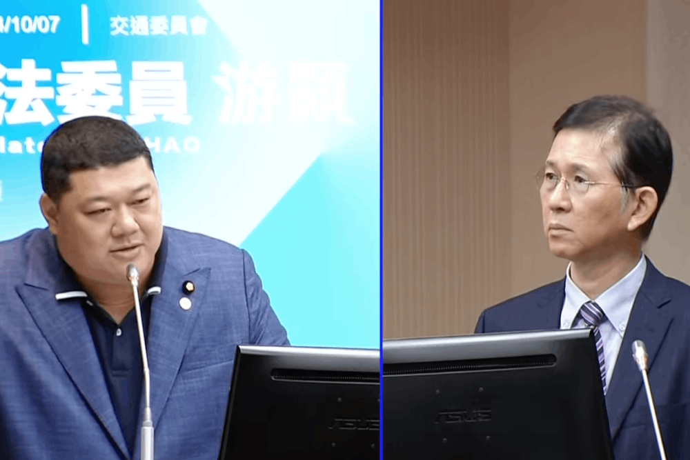 「打詐即國安」游顥質疑指揮中心人力不足 要求黃彥男善後Line帳號被盜用 194 照片來源:立法院直播截圖