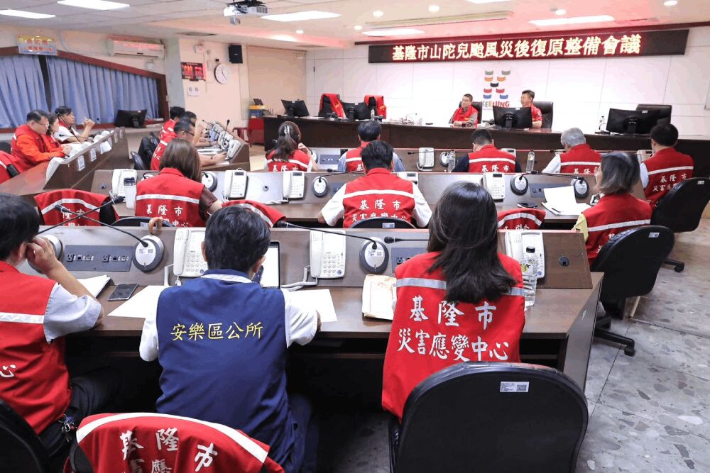 山陀兒惹禍基隆首發泡水車慰助金 謝國樑:最高補助3萬元 208 照片來源:基隆市政府
