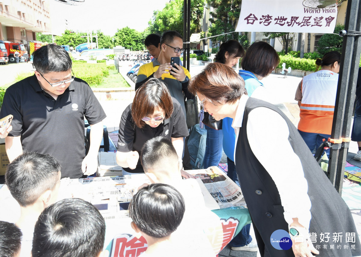 彰化縣啟動防災教育日系列活動,災民夜宿體驗歡迎線上報名。圖/記者鄧富珍攝