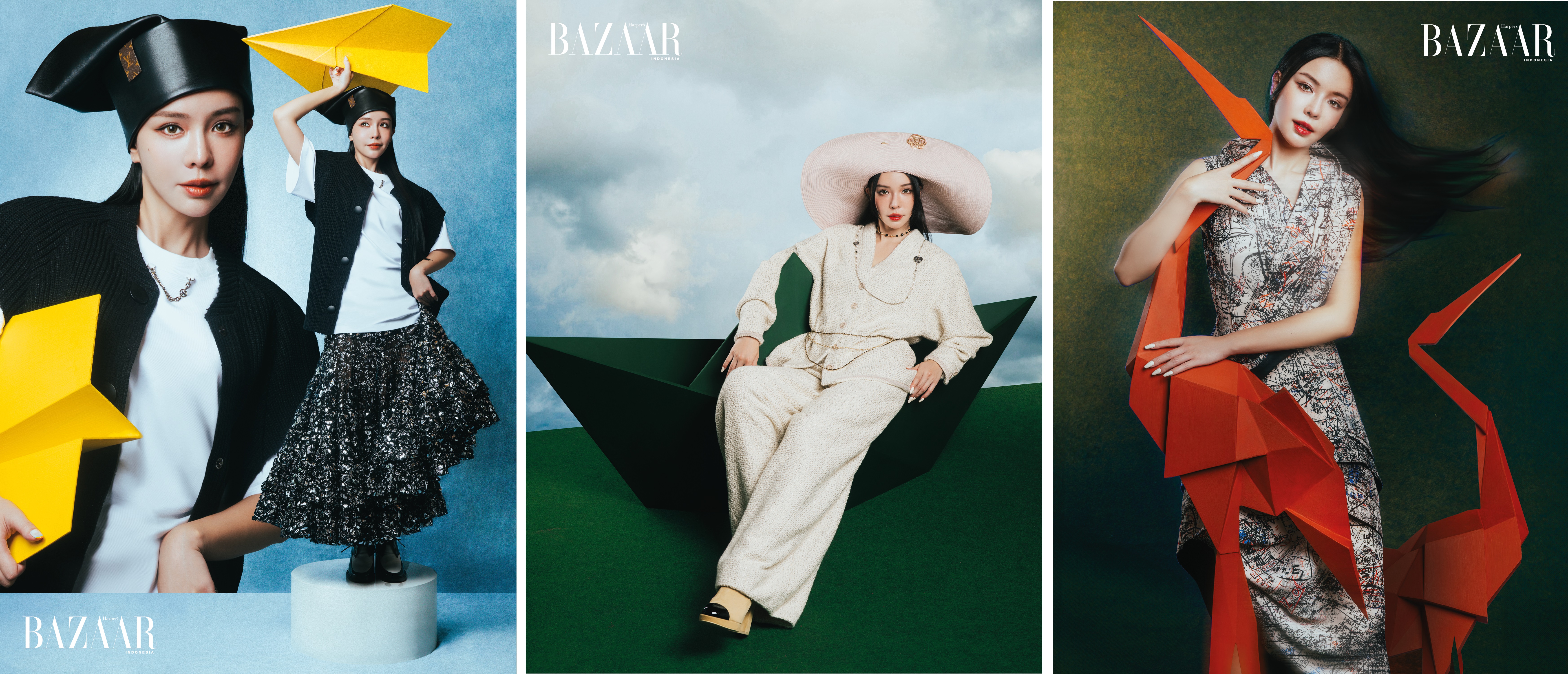 國際時尚偶像李毓芬登上《Harper’s Bazaar印尼》封面 分享音樂、時尚與女性賦權的旅程.