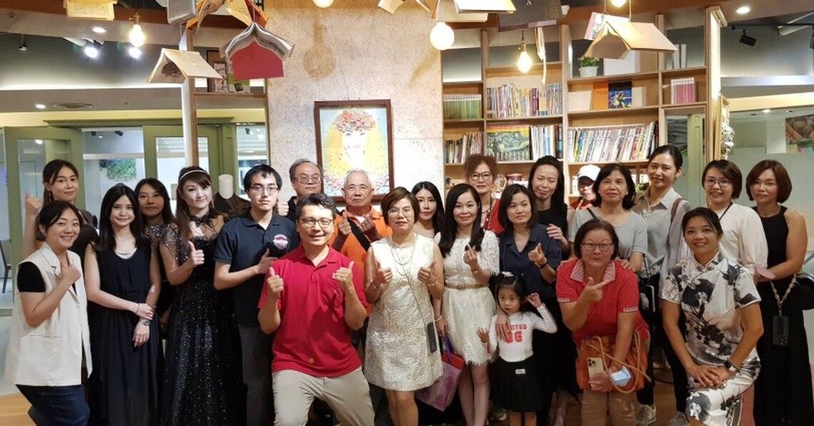阿爾堤斯20th~綠碳美容產業公益藝術聯展 高雄福華B1 蛻變重生光彩