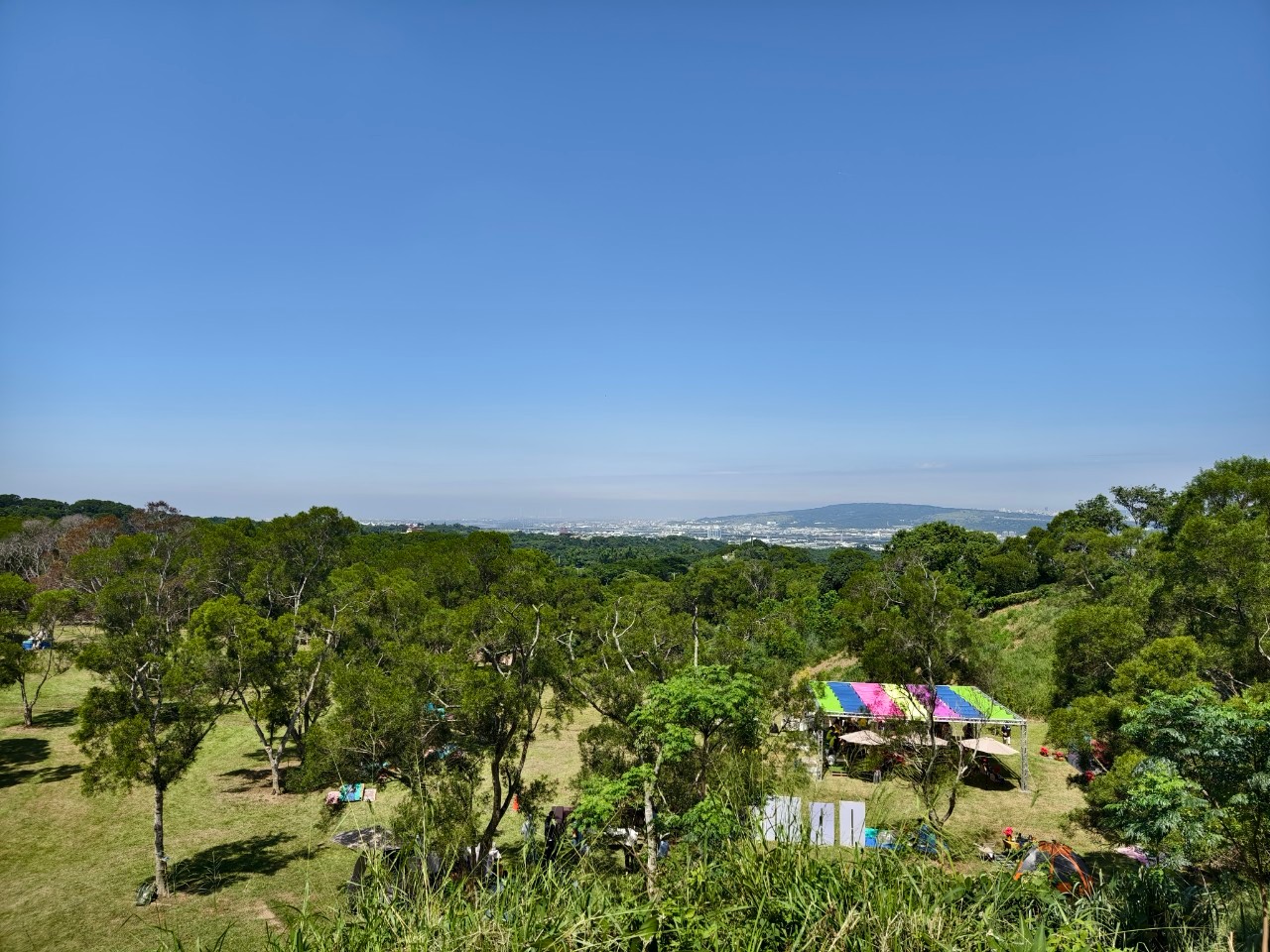 ▲彰化市東外環道旁的香山步道重新開放使用，參山處與彰化市公所將於12日舉辦「彰化市CAMPING野餐咖啡趴」。（彰化市公所提供）