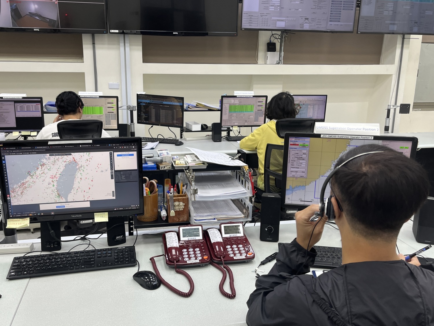 海巡署偕航港局事前防範 勸離滯留船舶 有效預防海上災害發生