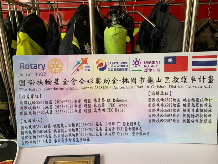桃園龍山扶輪社送暖 贈桃消新式救護車 63 wp 17284717049931340778185527319989
