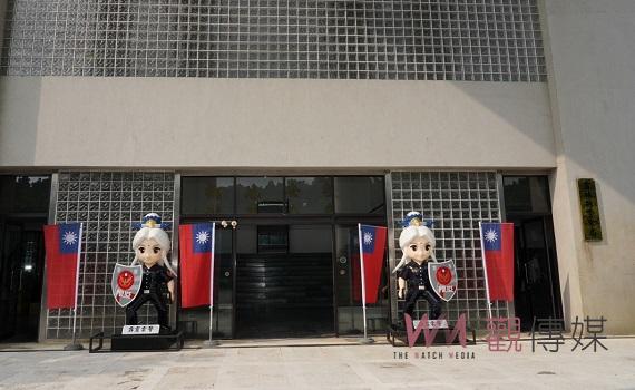 雲警歡慶國慶 盛裝國旗迎接十月焰火盛典