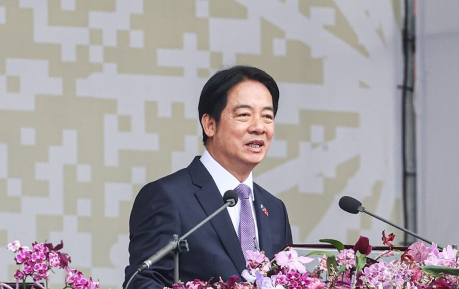 賴清德國慶演說重申兩岸互不隸屬,提「四不變」共同信念。中央社