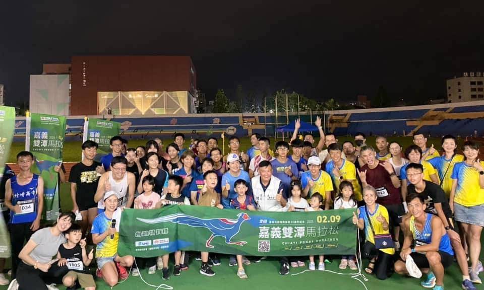 ▲嘉義市北回慢跑協會辦回嘉夜衝活動。(圖/記者陳惲朋翻攝)