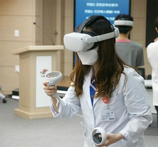 Hallym University Sacred Heart Hospital VR training scene Hallym University Sacred Heart Hospital VR training scene