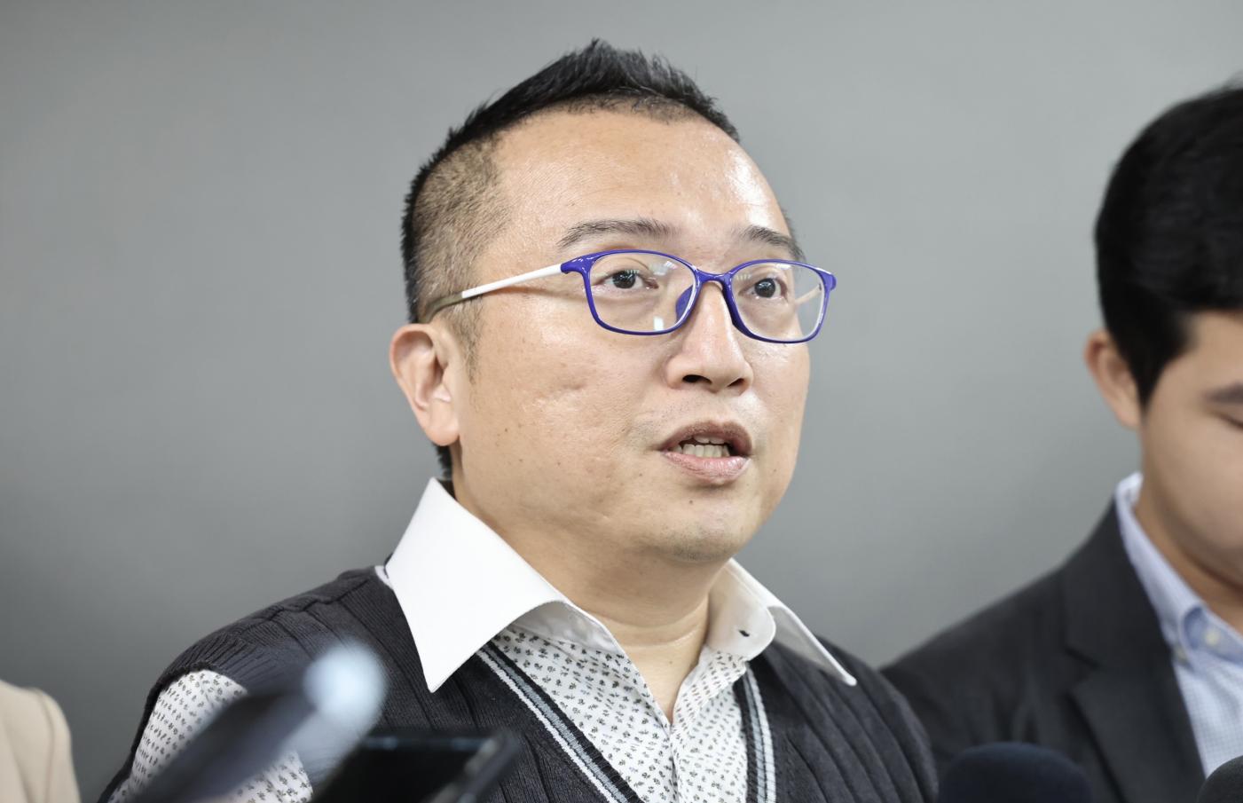 檢調追查柯文哲金流,11日約談民眾黨秘書長周榆修(圖)。資料照片/林啟弘攝