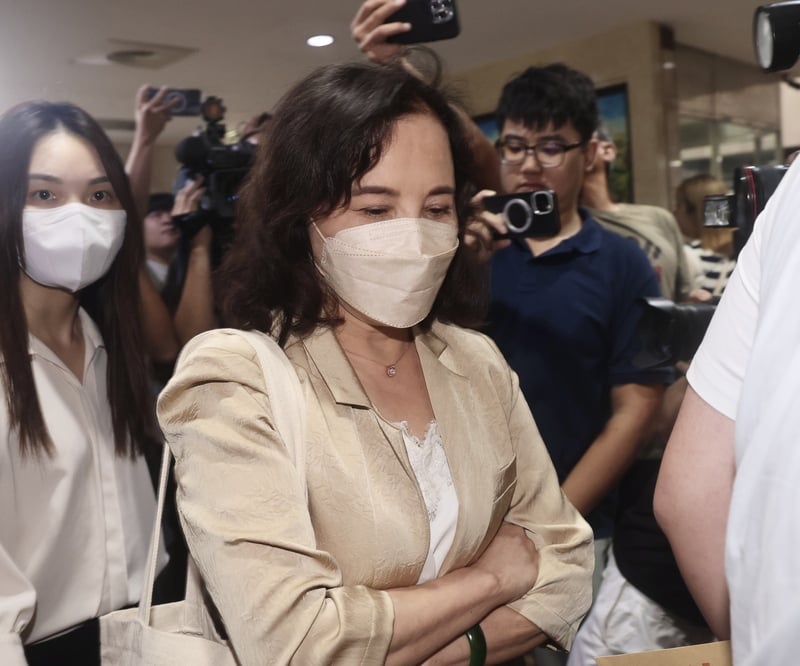 前台北市長辦公室主任謝明珠(前)辭任眾望基金會董事。中央社